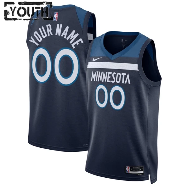 Minnesota Timberwolves Košarkaški dres Djeca Icon Edition Swingman Prilagođeno