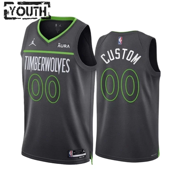 Minnesota Timberwolves Košarkaški dres Djeca Statement Edition Swingman Prilagođeno
