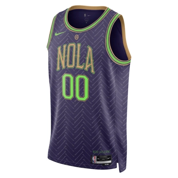 New Orleans Pelicans Košarkaški dres City Edition 2024/25 Swingman Prilagođeno Ljubičasta