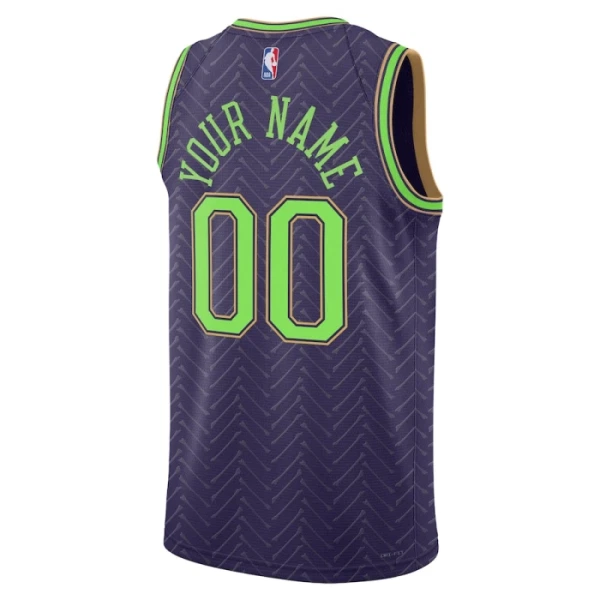 New Orleans Pelicans Košarkaški dres City Edition 2024/25 Swingman Prilagođeno Ljubičasta
