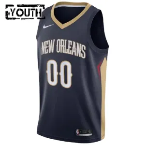 New Orleans Pelicans Košarkaški dres Djeca Icon Edition Swingman Prilagođeno Navy