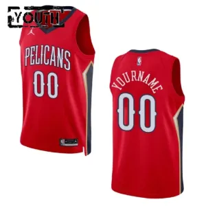 New Orleans Pelicans Košarkaški dres Djeca Statement Edition Swingman Prilagođeno Navy