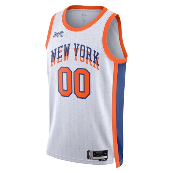 New York Knicks Košarkaški dres City Edition 2024/25 Swingman Prilagođeno Bijela