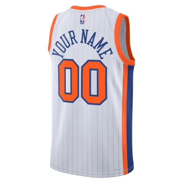 New York Knicks Košarkaški dres City Edition 2024/25 Swingman Prilagođeno Bijela