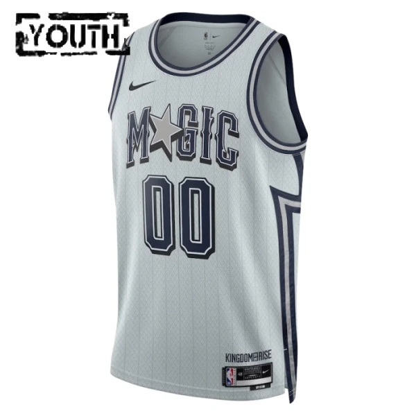 Orlando Magic Košarkaški dres Djeca City Edition 2024/25 Swingman Prilagođeno Siva