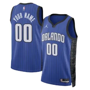 Orlando Magic Košarkaški dres Statement Edition Swingman Prilagođeno Plava
