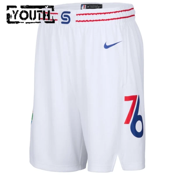 Philadelphia 76ers Košarkaške hlačice Djeca City Edition 2024/25 Swingman