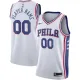 Philadelphia 76ers Košarkaški dres Association Edition Swingman Prilagođeno Bijela