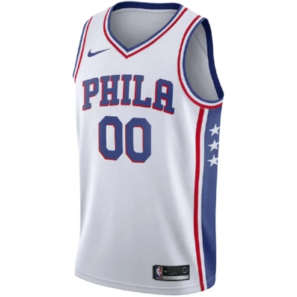 Philadelphia 76ers Košarkaški dres Association Edition Swingman Prilagođeno Bijela
