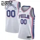 Philadelphia 76ers Košarkaški dres Djeca Association Edition Swingman Prilagođeno Bijela