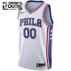 Philadelphia 76ers Košarkaški dres Djeca Association Edition Swingman Prilagođeno Bijela
