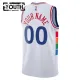 Philadelphia 76ers Košarkaški dres Djeca City Edition 2024/25 Swingman Prilagođeno Bijela