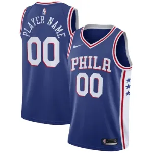 Philadelphia 76ers Košarkaški dres Icon Edition Swingman Prilagođeno Plava