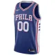Philadelphia 76ers Košarkaški dres Icon Edition Swingman Prilagođeno Plava