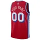 Philadelphia 76ers Košarkaški dres Statement Edition Swingman Prilagođeno Crvena