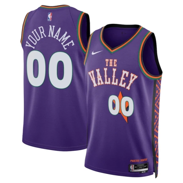 Phoenix Suns Košarkaški dres City Edition 2024/25 Swingman Prilagođeno Ljubičasta