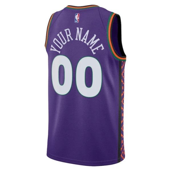 Phoenix Suns Košarkaški dres City Edition 2024/25 Swingman Prilagođeno Ljubičasta