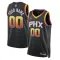 Phoenix Suns Košarkaški dres Statement Edition Swingman Prilagođeno Crna