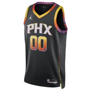 Phoenix Suns Košarkaški dres Statement Edition Swingman Prilagođeno Crna