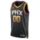 Phoenix Suns Košarkaški dres Statement Edition Swingman Prilagođeno Crna
