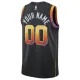 Phoenix Suns Košarkaški dres Statement Edition Swingman Prilagođeno Crna