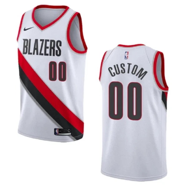 Portland Trail Blazers Košarkaški dres Association Edition Swingman Prilagođeno Bijela