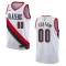 Portland Trail Blazers Košarkaški dres Association Edition Swingman Prilagođeno Bijela