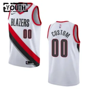 Portland Trail Blazers Košarkaški dres Djeca Association Edition Swingman Prilagođeno Bijela