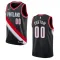 Portland Trail Blazers Košarkaški dres Icon Edition Swingman Prilagođeno Crna
