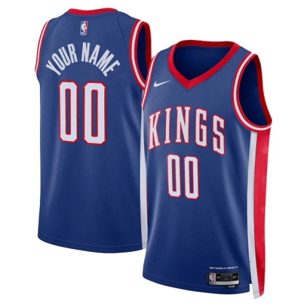 Sacramento Kings Košarkaški dres City Edition 2024/25 Swingman Prilagođeno Plava