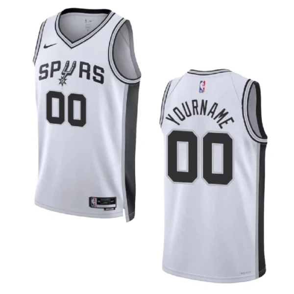 San Antonio Spurs Košarkaški dres Association Edition Swingman Prilagođeno Bijela