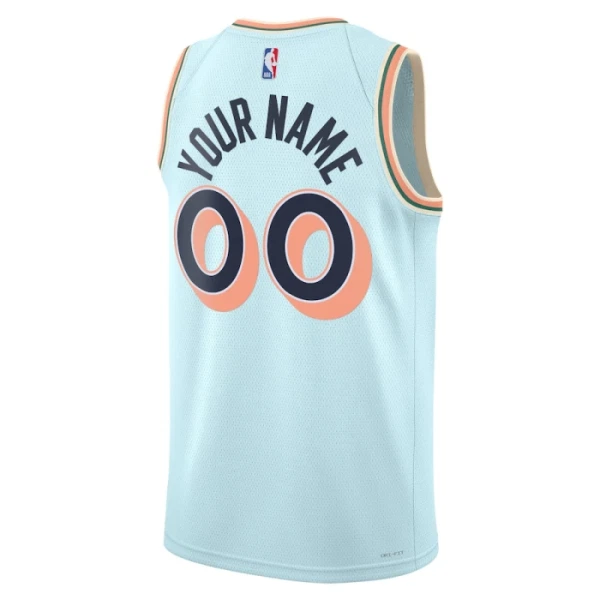 San Antonio Spurs Košarkaški dres City Edition 2024/25 Swingman Prilagođeno Plava