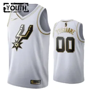 San Antonio Spurs Košarkaški dres Djeca Golden Edition Swingman Prilagođeno Bijela San Antonio Spurs Košarkaški dres Djeca Golden Edition Swingman Prilagođeno Bijela