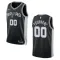 San Antonio Spurs Košarkaški dres Icon Edition Swingman Prilagođeno Crna
