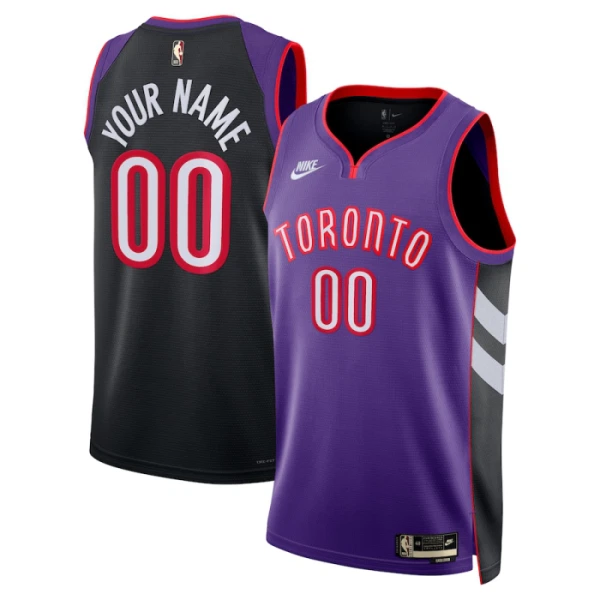 Toronto Raptors Košarkaški dres Classic Edition 2024/25 Swingman Prilagođeno Ljubičasta