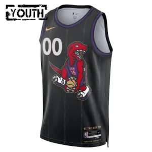 Toronto Raptors Košarkaški dres Djeca City Edition 2024/25 Swingman Prilagođeno Crna
