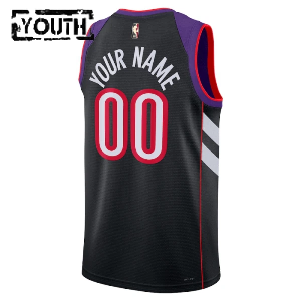Toronto Raptors Košarkaški dres Djeca Classic Edition 2024/25 Swingman Prilagođeno Ljubičasta