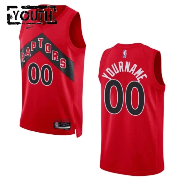 Toronto Raptors Košarkaški dres Djeca Icon Edition Swingman Prilagođeno Crvena