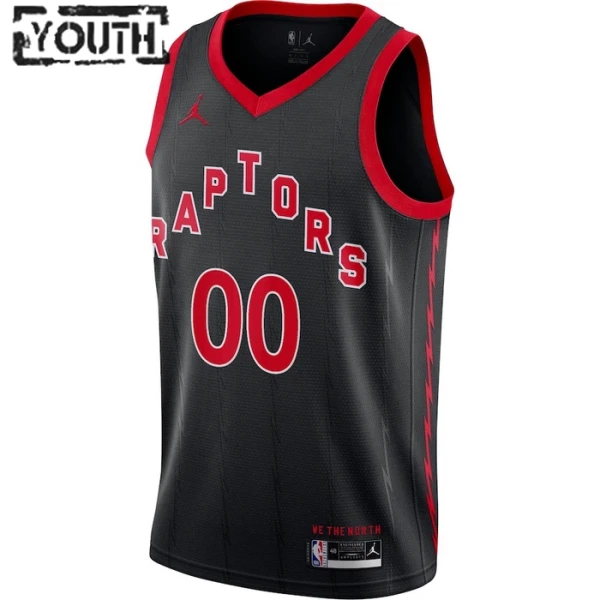 Toronto Raptors Košarkaški dres Djeca Statement Edition Swingman Prilagođeno Crna