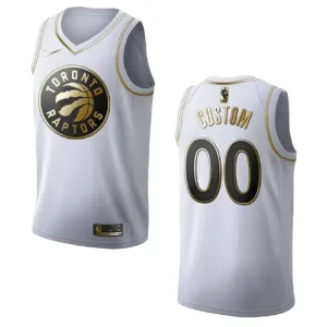 Toronto Raptors Košarkaški dres Golden Edition Swingman Prilagođeno Bijela Toronto Raptors Košarkaški dres Golden Edition Swingman Prilagođeno Bijela
