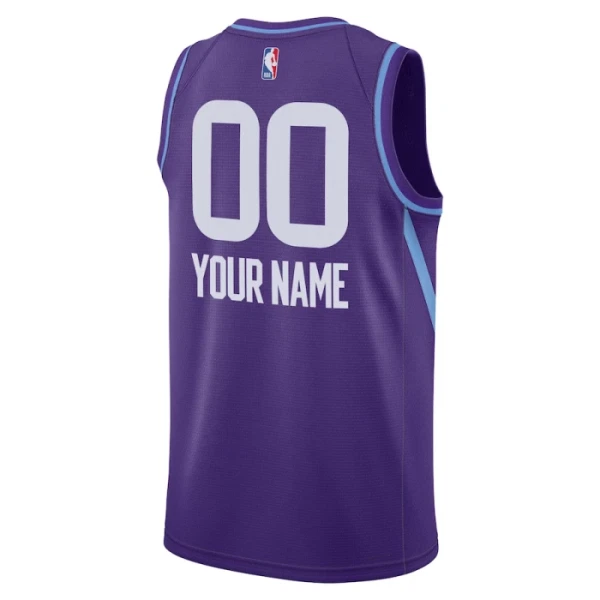 Utah Jazz Košarkaški dres City Edition 2024/25 Swingman Prilagođeno Ljubičasta