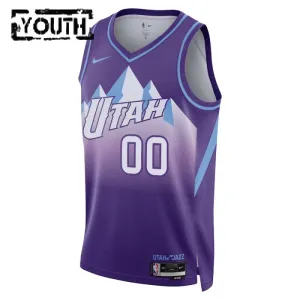 Utah Jazz Košarkaški dres Djeca City Edition 2024/25 Swingman Prilagođeno Ljubičasta