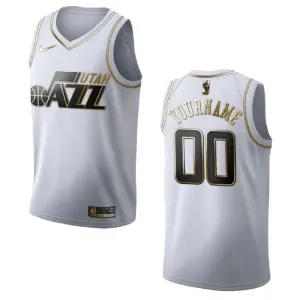 Utah Jazz Košarkaški dres Golden Edition Swingman Prilagođeno Bijela Utah Jazz Košarkaški dres Golden Edition Swingman Prilagođeno Bijela