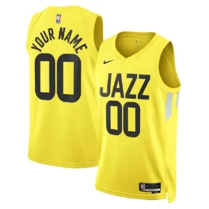 Utah Jazz Košarkaški dres Icon Edition Swingman Prilagođeno Žuta
