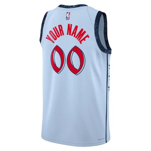 Washington Wizards Košarkaški dres City Edition 2024/25 Swingman Prilagođeno Plava