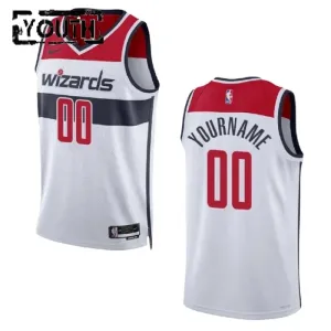Washington Wizards Košarkaški dres Djeca Association Edition Swingman Prilagođeno Bijela Washington Wizards Košarkaški dres Djeca Association Edition Swingman Prilagođeno Bijela