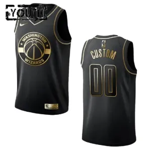 Washington Wizards Košarkaški dres Djeca Golden Edition Swingman Prilagođeno Crna Washington Wizards Košarkaški dres Djeca Golden Edition Swingman Prilagođeno Crna
