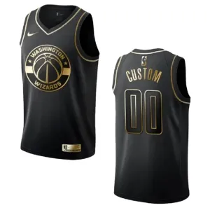 Washington Wizards Košarkaški dres Golden Edition Swingman Prilagođeno Crna Washington Wizards Košarkaški dres Golden Edition Swingman Prilagođeno Crna