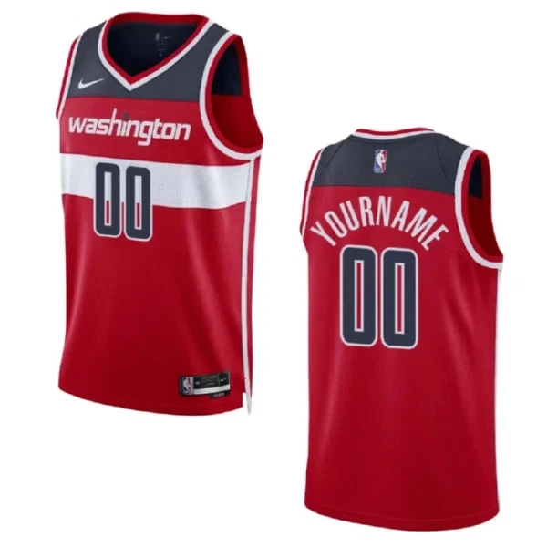 Washington Wizards Košarkaški dres Icon Edition Swingman Prilagođeno Crvena