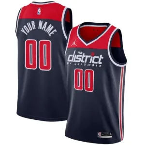 Washington Wizards Košarkaški dres Statement Edition Swingman Prilagođeno Crna